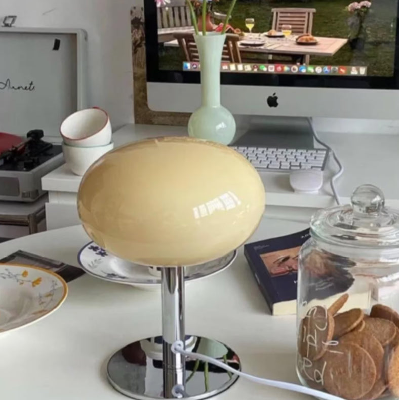 Beige LED Table Lamp for Ambient Lighting