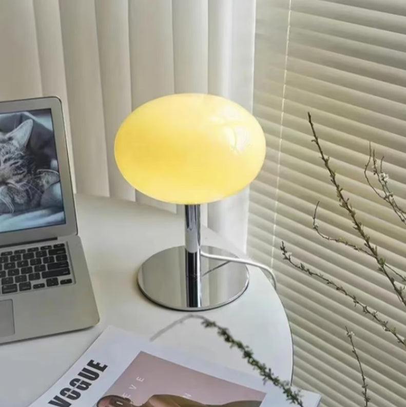 Beige LED Table Lamp for Ambient Lighting