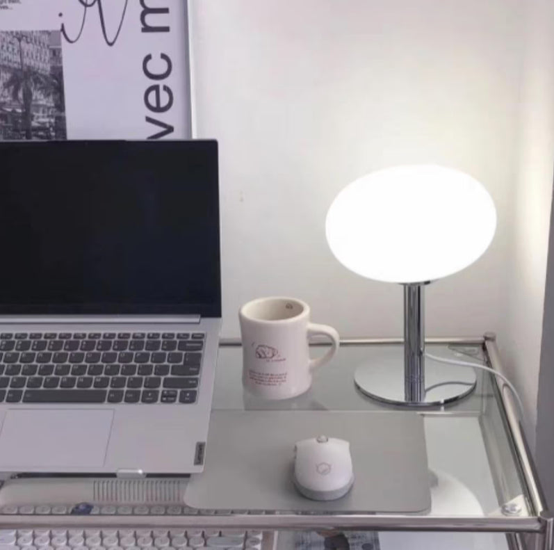 Beige LED Table Lamp for Ambient Lighting
