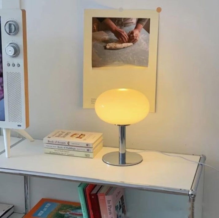 Beige LED Table Lamp for Ambient Lighting
