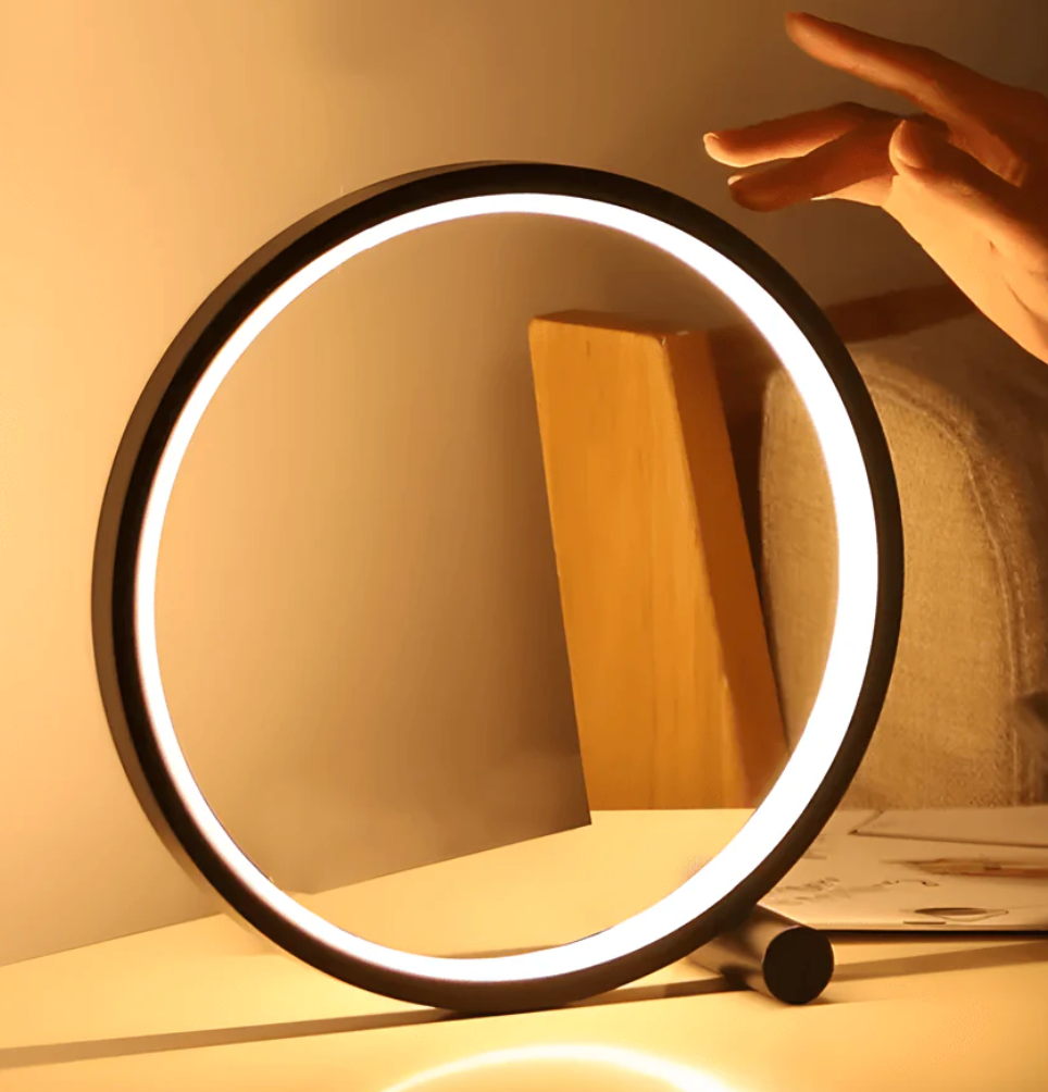 Minimalist Touch Control Table Lamp with Dimming Function