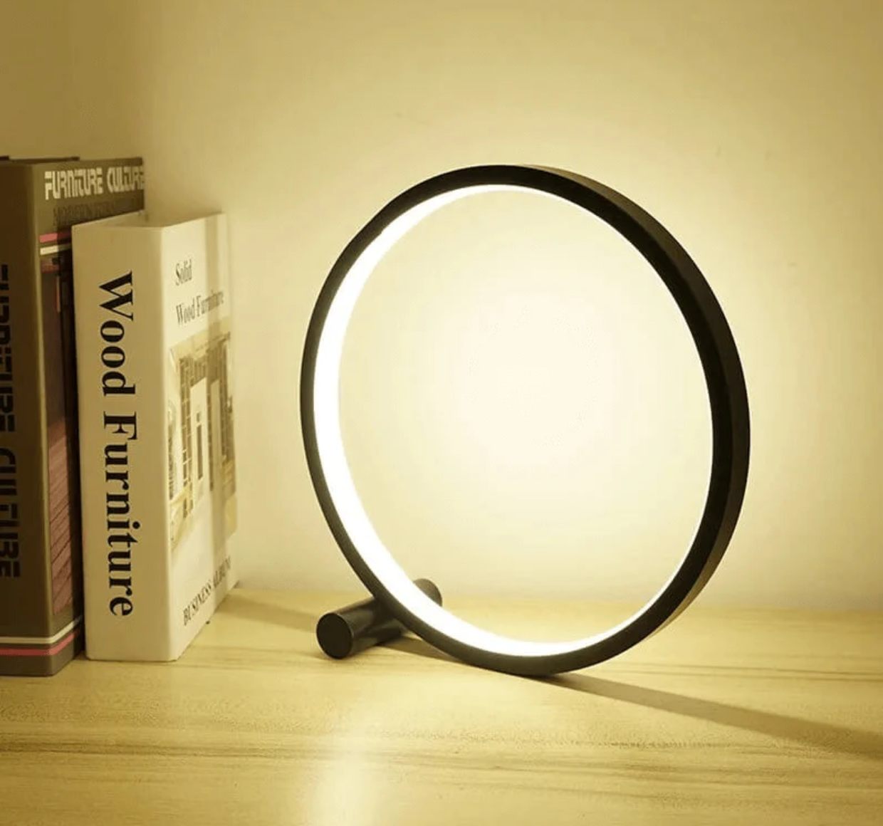 Minimalist Touch Control Table Lamp with Dimming Function