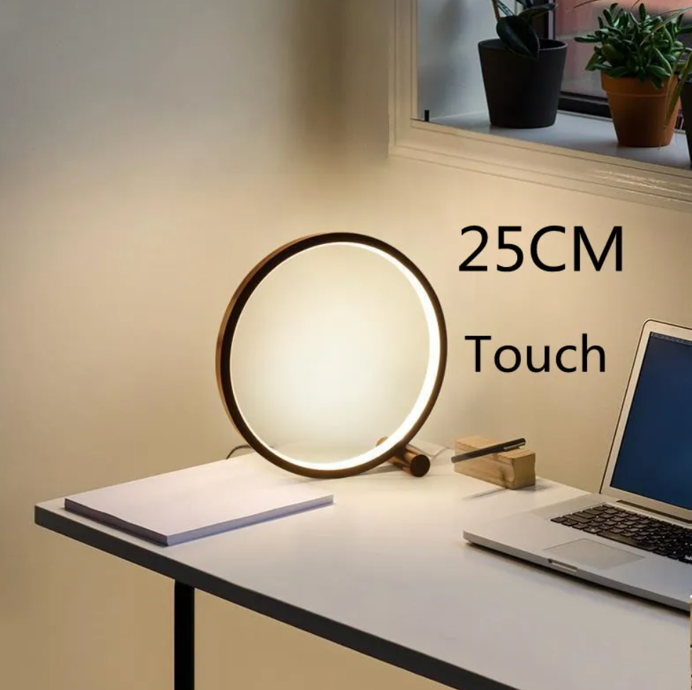 Minimalist Touch Control Table Lamp with Dimming Function