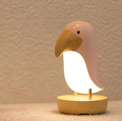 Rechargeable Bird Design Night Light