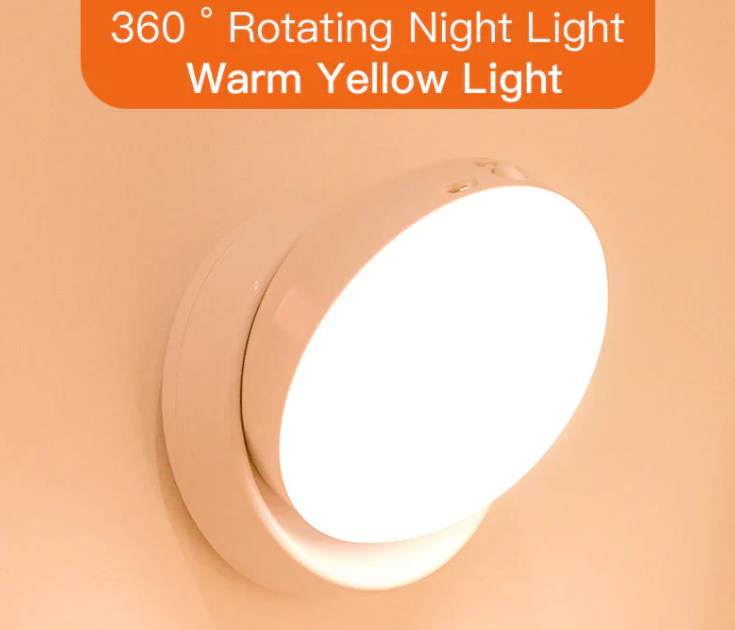 Motion Sensor Night Light - Energy Efficient Automatic Illumination