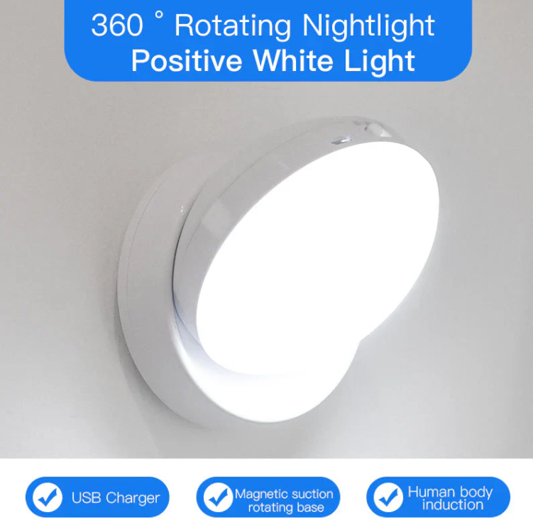 Motion Sensor Night Light - Energy Efficient Automatic Illumination