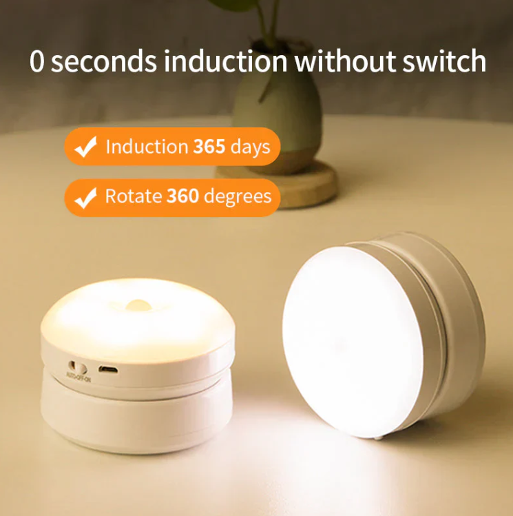 Motion Sensor Night Light - Energy Efficient Automatic Illumination