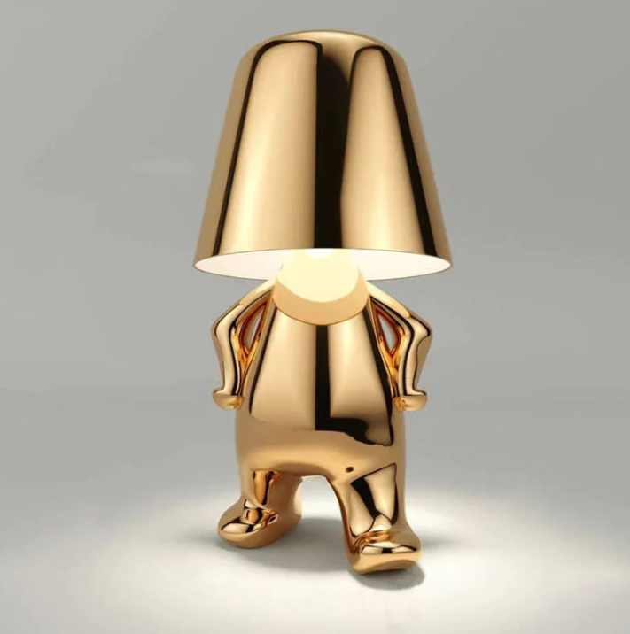 Modern Warm Glow Table Lamp with Elegant Design