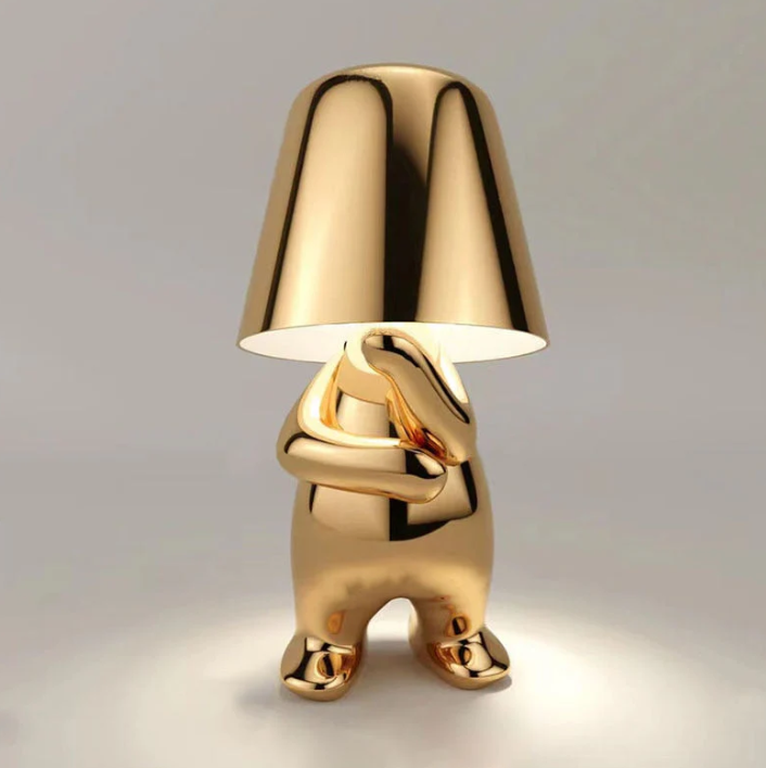 Modern Warm Glow Table Lamp with Elegant Design