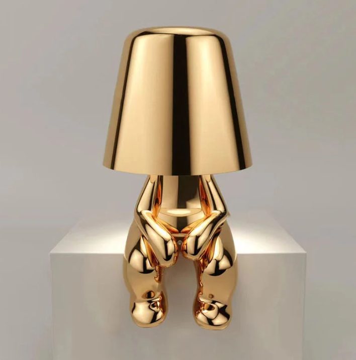 Modern Warm Glow Table Lamp with Elegant Design