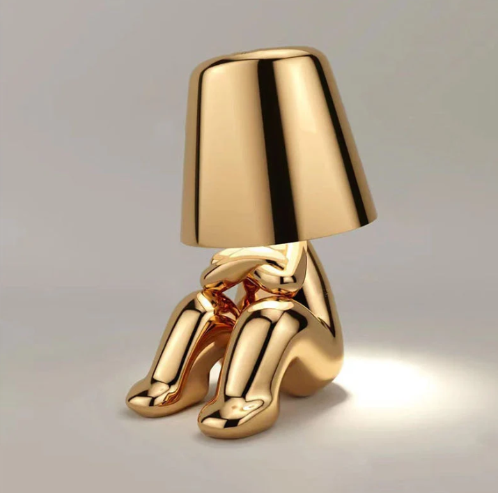 Modern Warm Glow Table Lamp with Elegant Design
