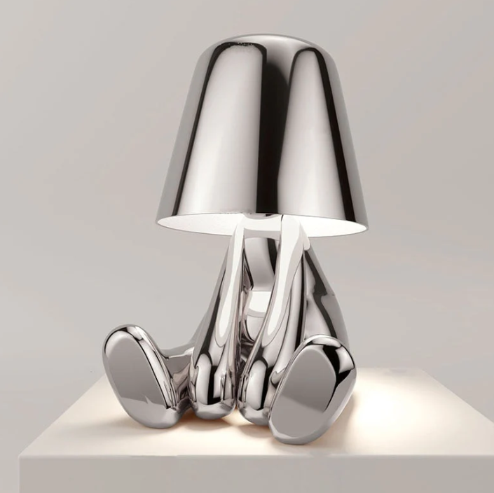 Modern Warm Glow Table Lamp with Elegant Design