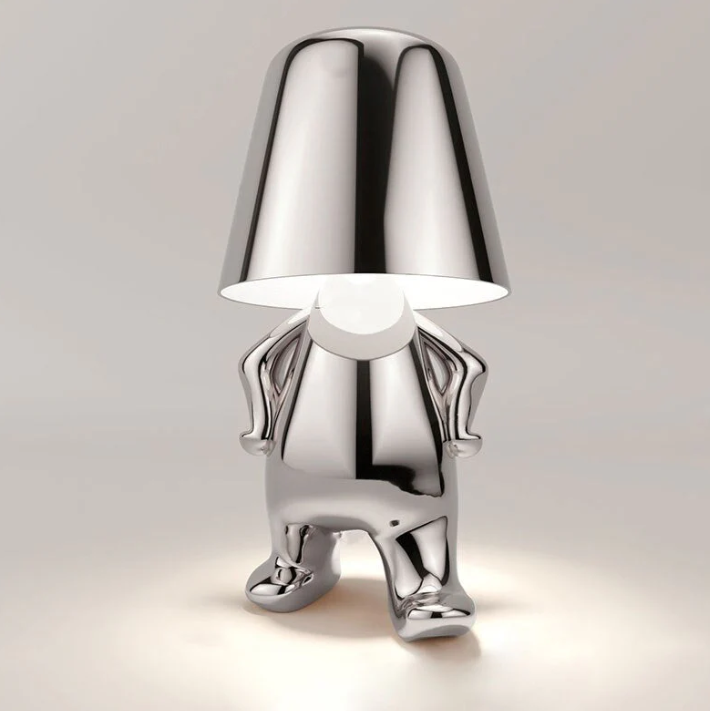 Modern Warm Glow Table Lamp with Elegant Design