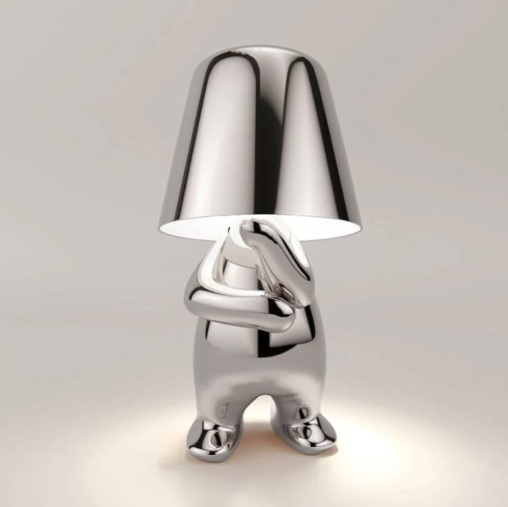 Modern Warm Glow Table Lamp with Elegant Design