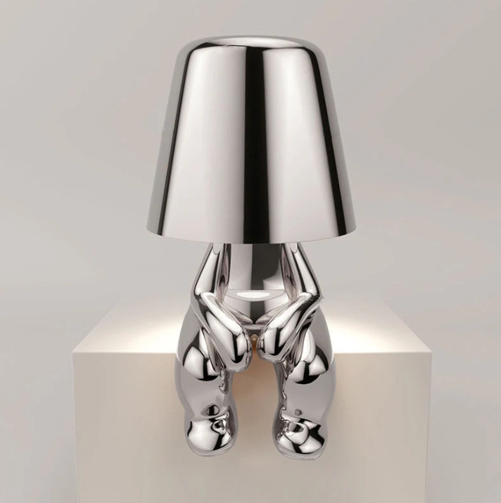 Modern Warm Glow Table Lamp with Elegant Design