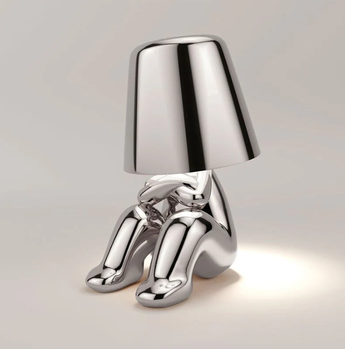 Modern Warm Glow Table Lamp with Elegant Design