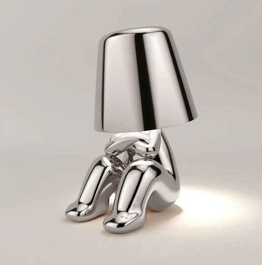 Modern Warm Glow Table Lamp with Elegant Design