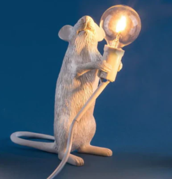 Mouse Table Lamp with Whimsical Design and Warm Glow