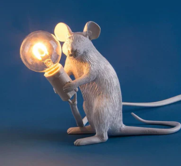 Mouse Table Lamp with Whimsical Design and Warm Glow