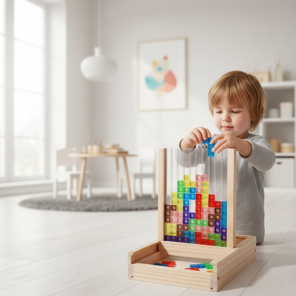 Wooden Puzzle for Cognitive Development and Eco-Friendly Entertainment