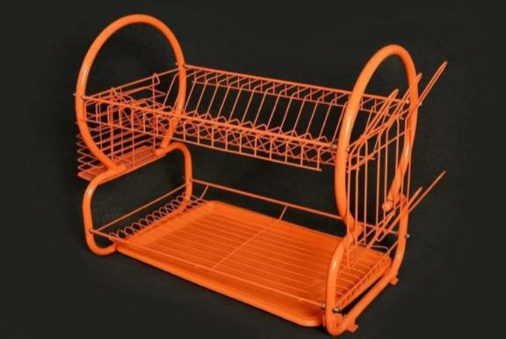 Two-Tier Ventilated Dish Rack