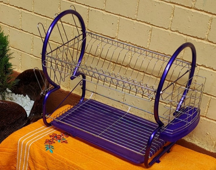 Two-Tier Ventilated Dish Rack