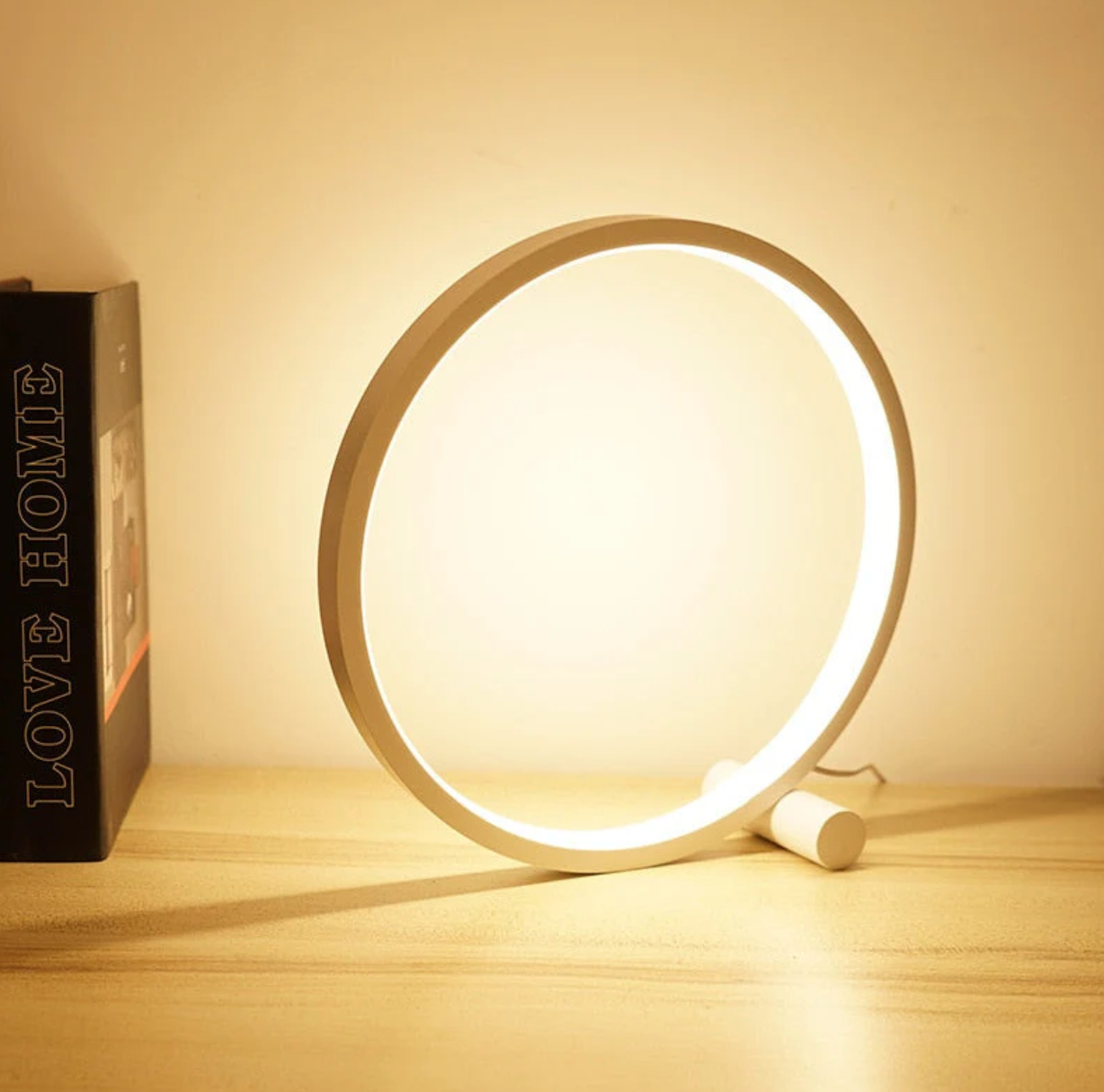 Minimalist Touch Control Table Lamp with Dimming Function