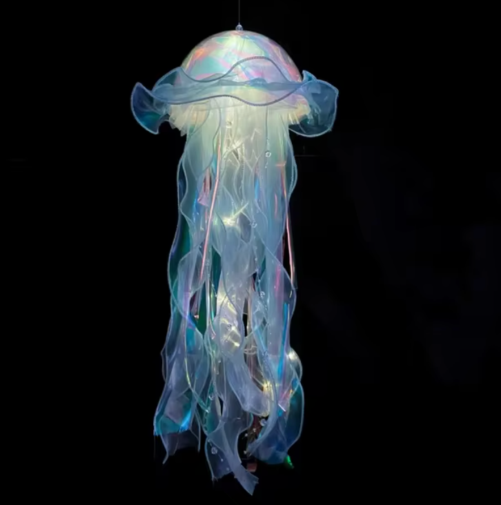 Jellyfish-Shaped LED Night Light with Adjustable Brightness