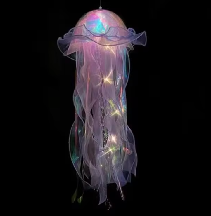 Jellyfish-Shaped LED Night Light with Adjustable Brightness