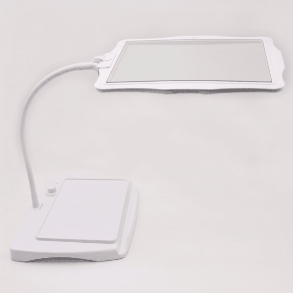 LED Table Magnifier with 3x Magnification and Adjustable Arm