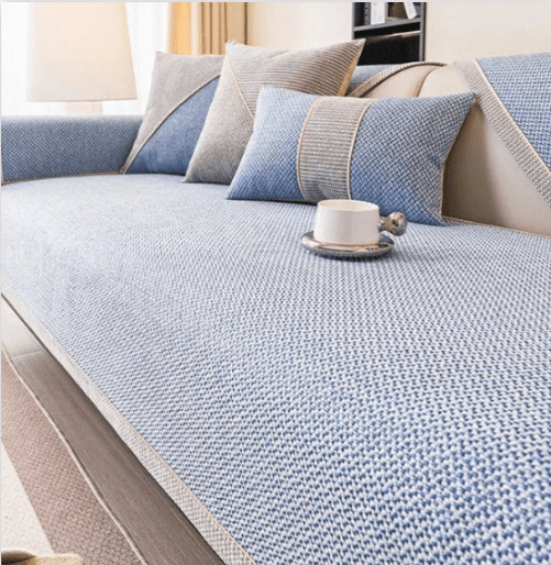 Non-Slip Cotton-Linen Sofa Cover for All Seasons