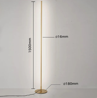 Modern LED Floor Lamp with Minimalist Design