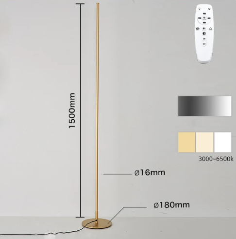 Modern LED Floor Lamp with Minimalist Design