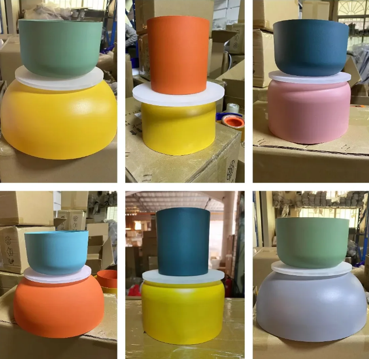 Colorful Macaron LED Pendant Light - Modern Scandinavian Design