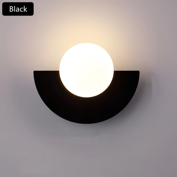 Nordic Half-Circle Wall Lamp in 6 Colors