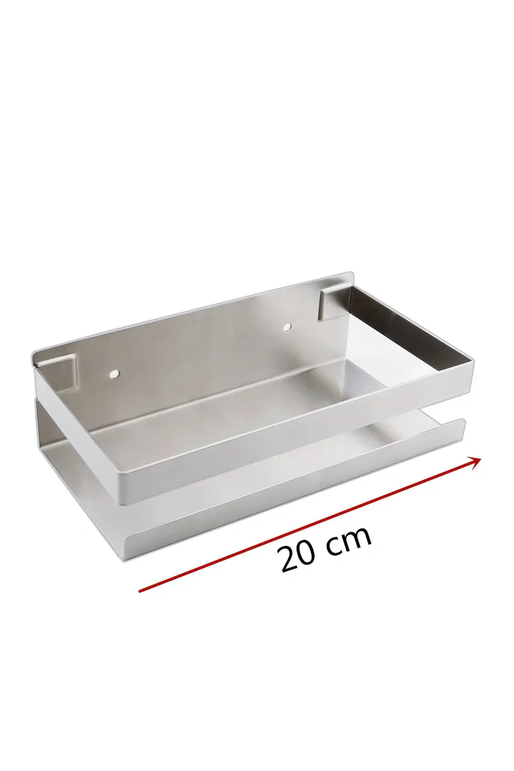 Modern Black Metal Floating Wall Shelves