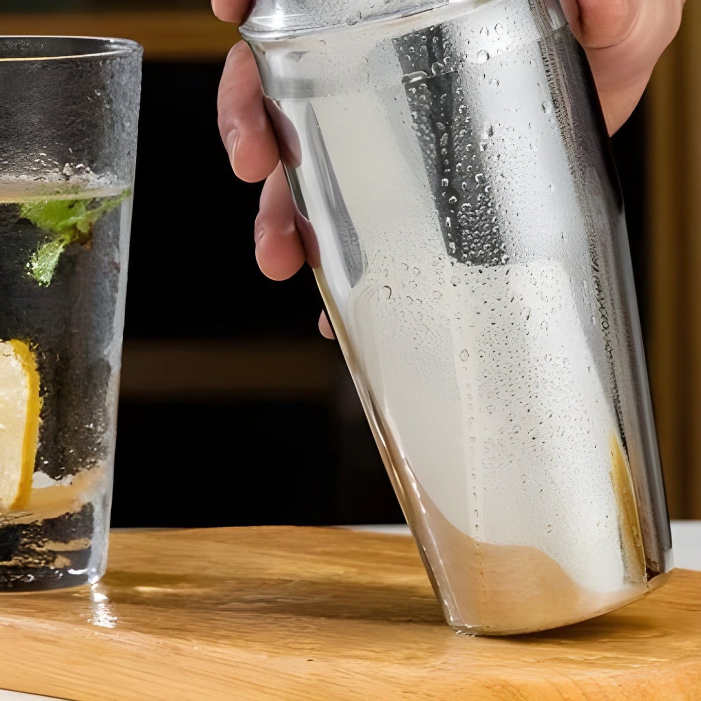 Premium Stainless Steel 10-Piece Cocktail Shaker Set