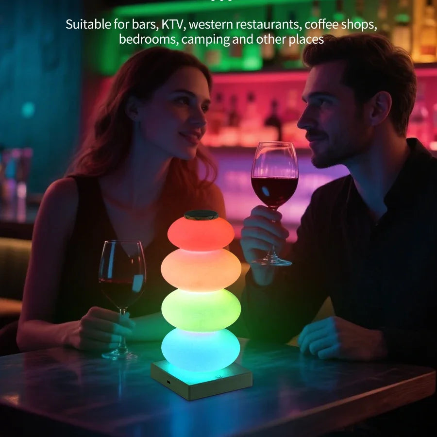 Touch Sensitive RGB LED Table Lamp with USB Power
