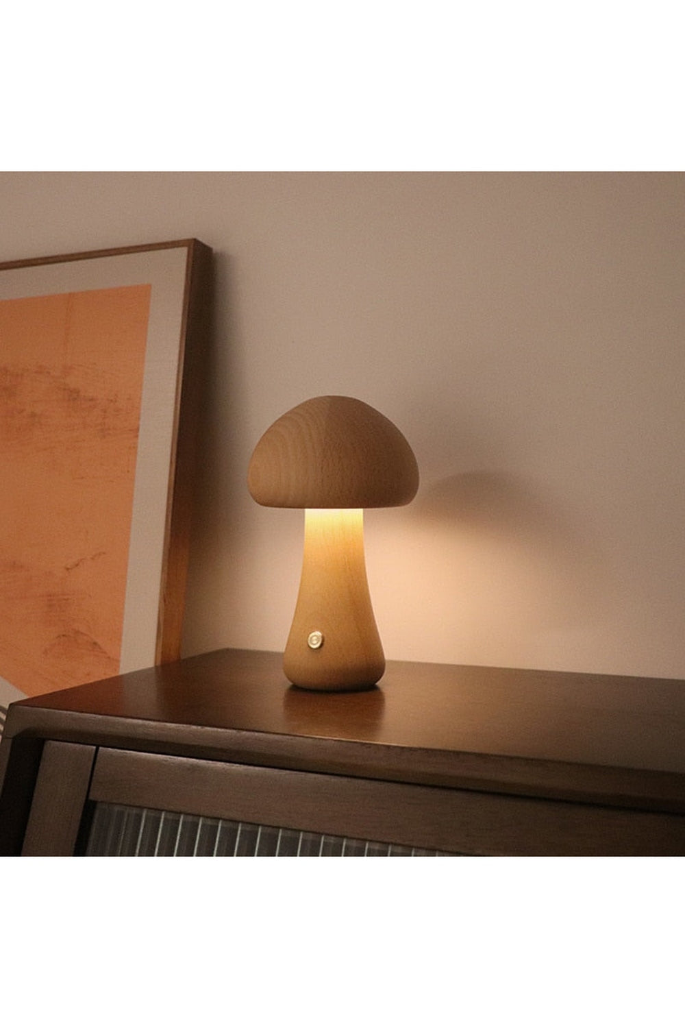 Epoxy Resin Mushroom Night Light