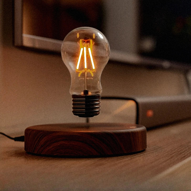 360-Degree Rotating Magnetic Levitation Night Light