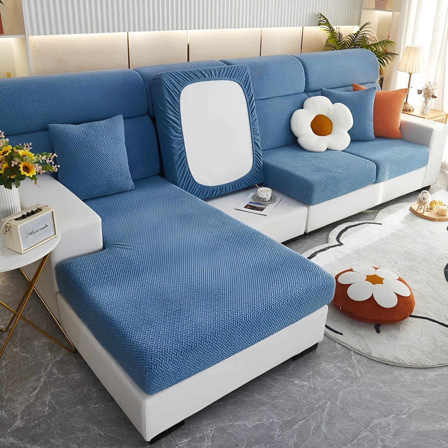 Water-Repellent Stretch Sofa Cover for All-Around Protection