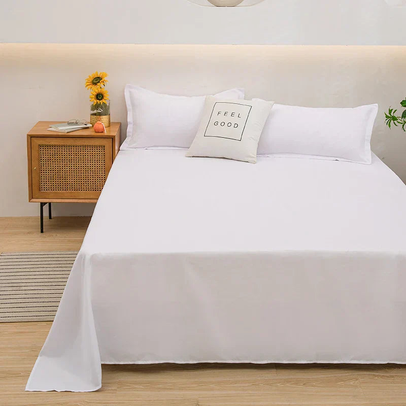 100% Linen Fitted Bed Sheet for Comfortable Sleep