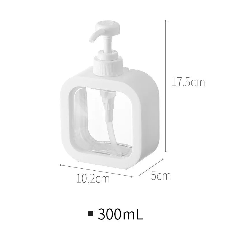 Minimalist Nordic Soap Dispenser in Durable ABS and PVC