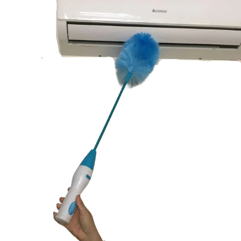 Electric Dust Sweeper with 2-in-1 Brush System