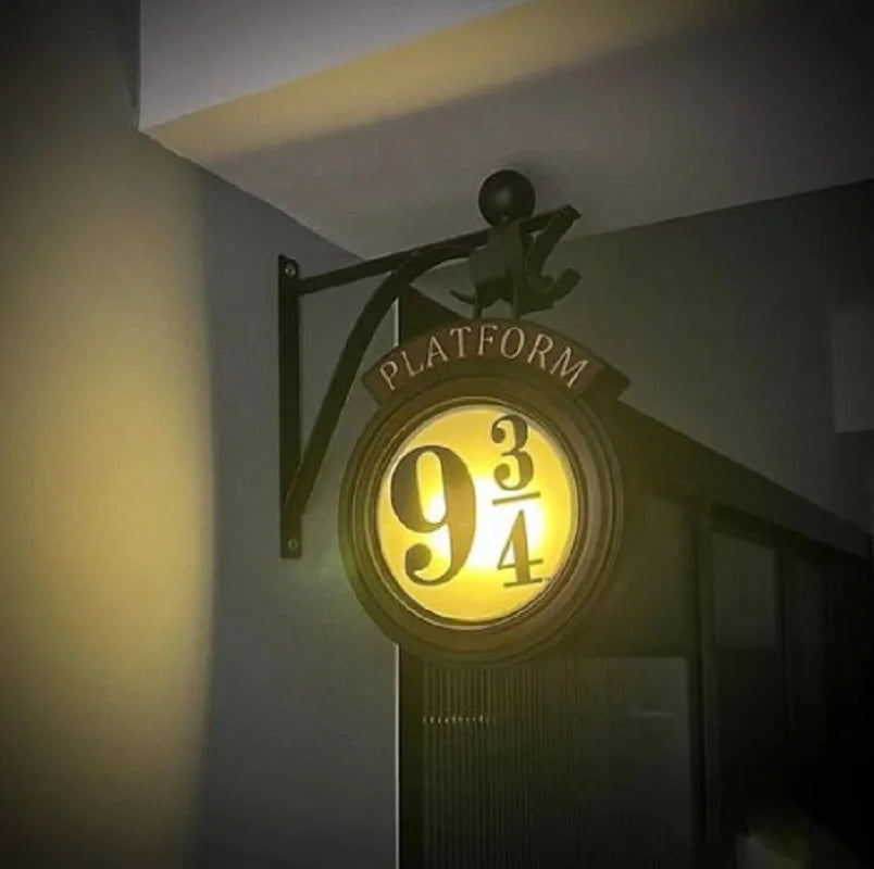 Platform 9 ¾ Harry Potter Night Light LED Wall Lamp