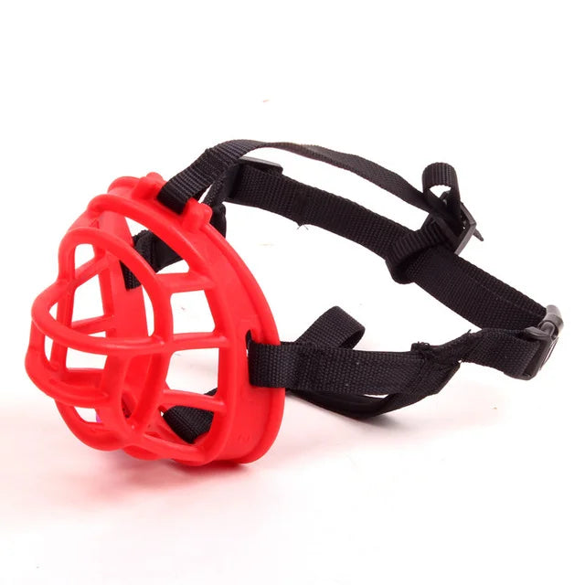 Adjustable Silicone Dog Muzzle for Anti-Biting and Barking Control