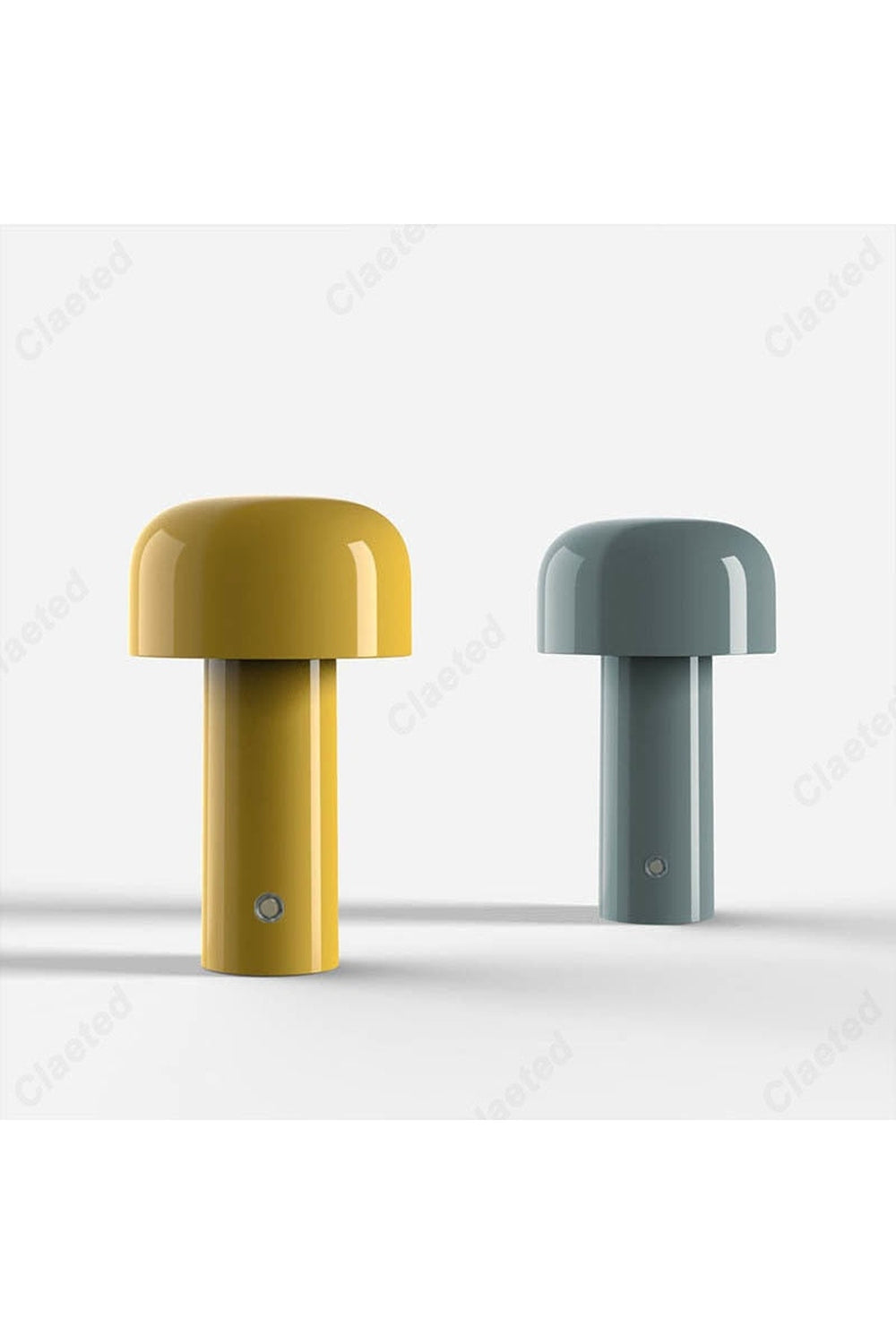 Modern Mushroom-Shaped Table Lamp in ABS and Aluminum