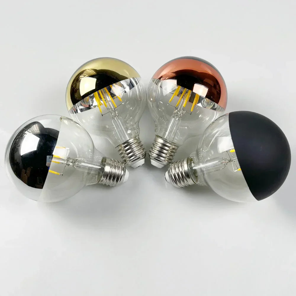 Dimmable Vintage LED Table Lamp with Wooden Base