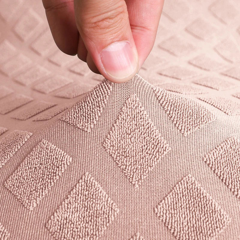 Spandex Elastic Office Chair Cover - Jacquard Pineapple Mesh Protector