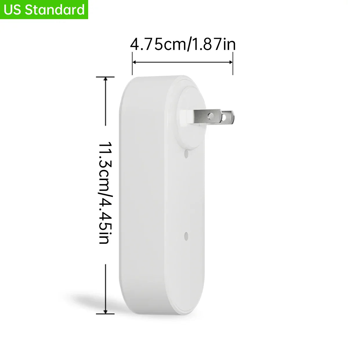 Compact Filter-Free Air Purifier with Touch Control Night Light